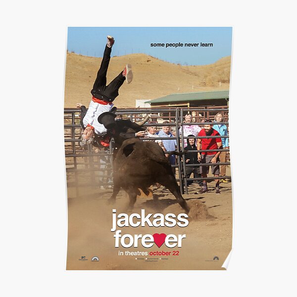Jackass Bull Poster RB1309 product Offical jackass Merch