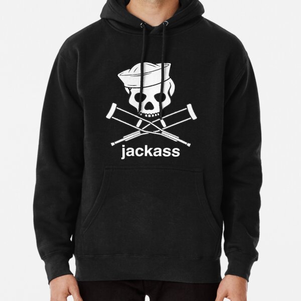 Jackass Shirt, Sticker, Mask Classic . Pullover Hoodie RB1309 product Offical jackass Merch