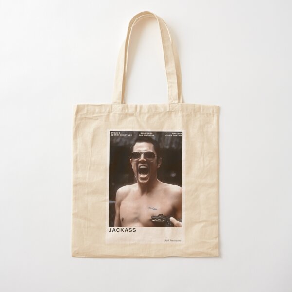 Jackass Poster Cotton Tote Bag RB1309 product Offical jackass Merch