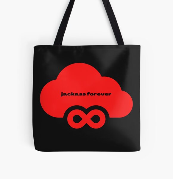 jackass forever,gift in red	 All Over Print Tote Bag RB1309 product Offical jackass Merch