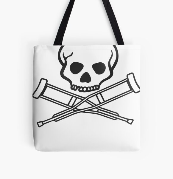 Dope Vintage Jackass Logo All Over Print Tote Bag RB1309 product Offical jackass Merch