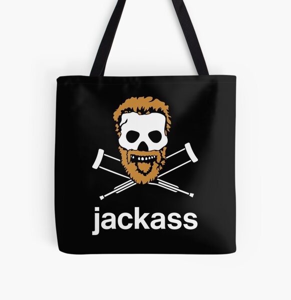 Jackass All Over Print Tote Bag RB1309 product Offical jackass Merch