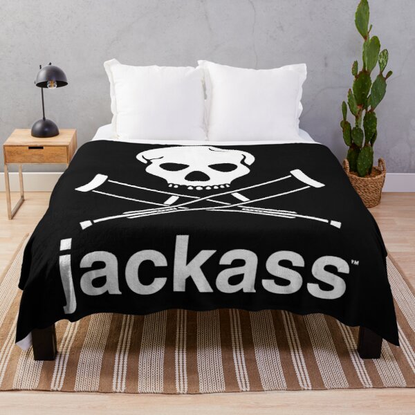 Jackass 4 Throw Blanket RB1309 product Offical jackass Merch