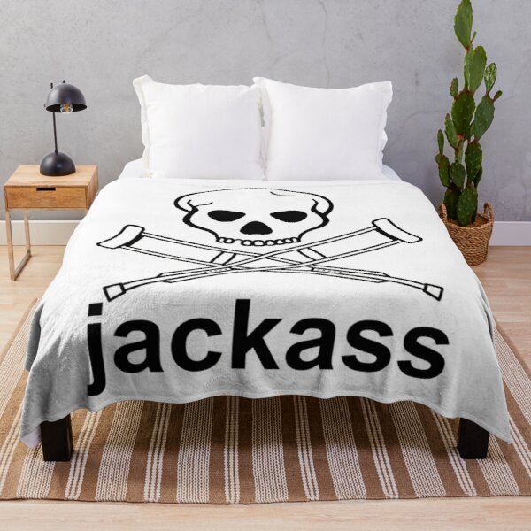 Jackass  Essential  Throw Blanket RB1309 product Offical jackass Merch