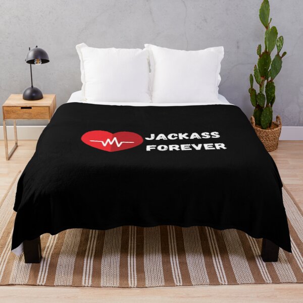 jackass forever Throw Blanket RB1309 product Offical jackass Merch